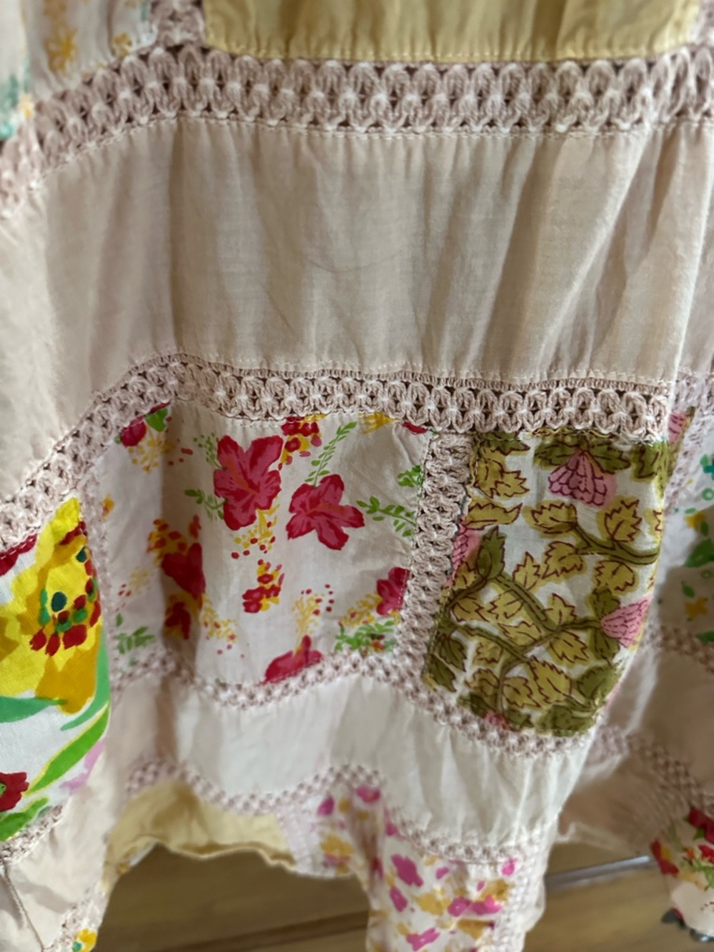 ivy jane Patchwork Pink Floral top - Picture 6 of 10
